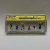 NOCH 15810 PLAYING CHILDREN HO SCALE MODEL FIGURES 6 PIECES
