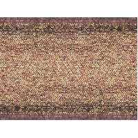 NOCH 56605 3D CARDBOARD SHEET YELLOE MULTICOLOURED BRICK  HO SCALE  250 X 125 X0.5MM