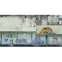 NOCH 56669 3D CARDBOARD SHEET INDUSTRIAL WALLS HO SCALE  250 X 125 X0.5MM