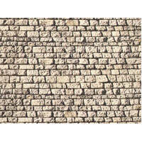 NOCH 57560 HO SCALE CARDBOARD IN QUARRYSTONE  32 X 15 CM