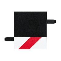 CARRERA 20020589 TRACK SYSTEM OUTSIDE SHOULDERS FOR 1/4 STRAIGHTS (4 PIECES)
