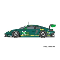 CARRERA EVOLUTION 20027861 PORSCHE 911 GTR3 R WRIGHT MOTORSPORT #24 1/32 SLOT CAR