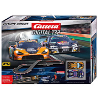 CARRERA DIGITAL 132 VICTORY CIRCUIT DTM 1/32 SCALE SLOT CAR SET, 7.3 METRE TRACK WITH WIRELESS 2.0 - 30047