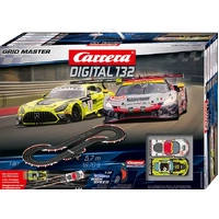 CARRERA DIGITAL 20030050 GRID MASTER MERCEDES AMG GT3 AND FERRARI 296 GT3 5.7M 1/32 SCALE DIGITAL SLOT CAR SET