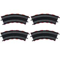 CARRERA 61645 GO!!! CURVED TRACK 3/45DEG 4PC