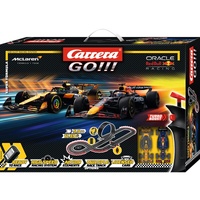 CARRERA GO 20062604 SUPER FORMULA 5.3M RED BULL MCLAREN F1 1/43 SCALE SLOT CAR SET
