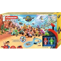 CARRERA FIRST 20063067 MARIO KART WORLD MARIO V YOSHI BATTERY OPERATED SLOT CAR SET