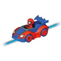 CARRERA FIRST 20065032 MARVEL SPIDEY FRIENDS SPIDEY RED/BLUE 1/50 SCALE SLOT CAR