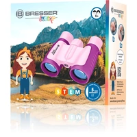 BRESSER JUNIOR 880330WXH000 CHILDRENS BINOCULARS 3x30 - PINK / PURPLE