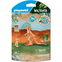 PLAYMOBIL WILTOPIA 71290 KANGAROO WITH JOEY 7PC