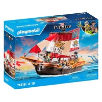 PLAYMOBIL 71418 PIRATES - PIRATE SHIP 101PC