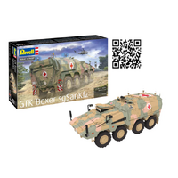 REVELL 03362  GTK BOXER SGSANKFZ MODULAR AMBULANCE 1/72 SCALE PLASTIC MODEL KIT