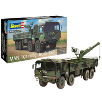 REVELL 03367 MAN 10T MILGL TRUCK 8X8 1/35 SCALE PLASTIC MODEL KIT
