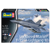 REVELL 03799 LOCKHEED MARTIN F-35A LIGHTNING II 1/72 SCALE PLASTIC MODEL KIT FIGHTER