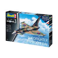 REVELL 03900 EUROFIGHTER TYPHOON RAF 1:72 PLASTIC MODEL PLANE KIT
