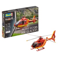 REVELL 04986 AIRBUS HELICOPTERS AIR GLACIERS EC135 RESCUE 1/72 SCALE PLASTIC MODEL KIT