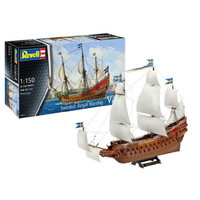 REVELL 05414 SWEDISH REGAL WARSHIP VASA SAIL SHIP 1/150 SCALE PLASTIC MODEL KIT