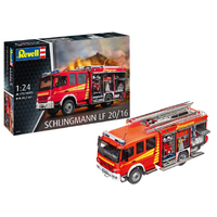 REVELL 07404 MERCEDES SCHLINGMANN LF 20/16 FIRE TENDER 1/24 SCALE PLASTIC MODEL KIT