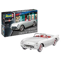 REVELL 07718 1953 CHEVROLET CORVETTE ROADSTER 1/24 SCALE PLASTIC MODEL KIT