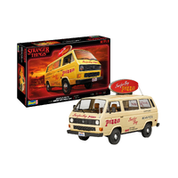 REVELL 07725 STRANGER THINGS VW T3 SURFER BOYS PIZZA VAN 1/25 SCALE PLASTIC MODEL KIT