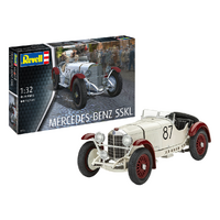 REVELL 07737 1931 MERCEDES BENZ SSKL SUPER SPORT KURZ LEICHT 1/32 SCALE PLASTIC MODEL KIT RACE CAR