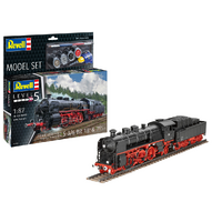 REVELL 62168 SCHELLZUGLOKOMOTIVE EXPRESS LOCOMOTIVE S 3/6 BR 18(5) AND TENDER 2-2T 31,7 1/87 SCALE PLASTIC MODEL KIT