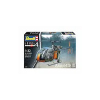 REVELL 03804 ALOUETTE II LUFTWAFFE GAS TURBINE HELICOPTER 1/32 SCALE PLASTIC MODEL KIT
