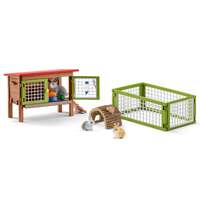 SCHLEICH 42420 FARM WORLD RABBIT HUTCH