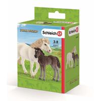 SCHLEICH SC42423 PONY MARE & FOAL