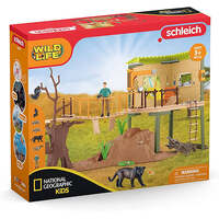 SCHLEICH 42507 WILD LIFE RANGER ADVENTURE STATION