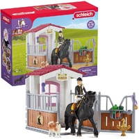 SCHLEICH 42437 HORSE CLUB HORSE BOX WITH HORSE CLUB TORI AND PRINCESS 26PC