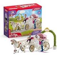 SCHLEICH 42641 HORSE CLUB WEDDING CARRIAGE 106PC