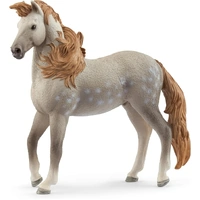 SCHLEICH 14895 ANDALUSIAN STALLION – HORSE CLUB FIGURINE WITH FLOWING MANE AND DAPPLED COAT