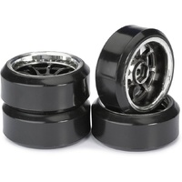 ABSIMA 2510045 WHEEL SET DRIFT TYRES FOR 1/10 RC DRIFT CAR 4 PIECES