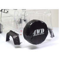 ABSIMA 2320055 SPARE WHEEL WITH COVER 96MM