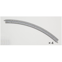 TOMIX 1196 N CURVE PC TRACK 13-15/16" 354 RADIUS , 45 DEGREE
