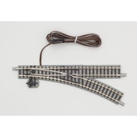 TOMIX 1273 N ELECTRIC TURNOUT TRCK RIGHT HAN 11" 280 MM RADIUS , 30 DEGREE