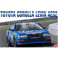 NUNU 24016 TOYOTA COROLLA LEVIN AE92 89 SPA 24 HOURS 1/24 SCALE PLASTIC MODEL KIT