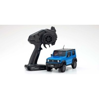KYOSHO 32523MB 1:18 MINI-Z 4X4 MX 01 READYSET SUZUKI SIERRA JIMNY BRISK BLUE METALLIC RC CRAWLER TRUCK 2.4GHZ