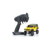 KYOSHO 32521Y MINI-Z 1/24 4X4 MX-01 JEEP WRANGLER UNLIMITED RUBICON HELLAYELLA