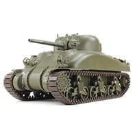ASUKA MODEL AS-001 US SHERMAN M4A1 MEDIUM TANK MID PRODUCTION WITH INITIAL VVSS SUSPENSION 1/35 SCALE PLASTIC MODEL KIT TANK