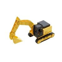AOZORA CARS CRAFT - POWER SHOVEL/EXCAVATOR PAPER MODEL KIT CC-K2