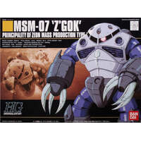 BANDAI 5056829 MSM-07 'Z'GOK' PRINCIPALITY OF ZEON MASS PRODUCTION TYPE 1:144 PLASTIC MODEL KIT