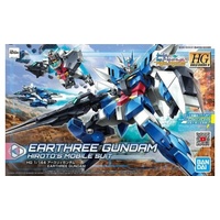 BANDAI 5058202 HG EARTHREE GUNDAM HIROTOS MOBILE SUIT 1/144 SCALE PLASTIC MODEL KIT