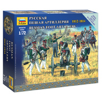 ZVEZDA 6809 RUSSIAN FOOT ARTILLERY 1812-1814 1/72