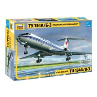 ZVEZDA 7007 TU-134A/B-3 CIVIL AIRLINER 1:144 PLASTIC MODEL KIT