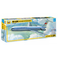 ZVEZDA 7013 1/144 CIVIL AIRLINER IL-62M MODEL KIT