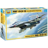 ZVEZDA 7278 RUSSIAN FIGHTER MIG-29 (9-13) 1/72 MODEL KIT