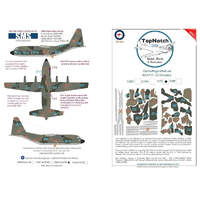 SMS TNM72-M189 LOCKHEAD C-130 1/72 VINYL PRECUT CAMOUFLAGE MASK SET