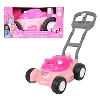 BARBIE BUBBLE N GO MOWER WITH BUBBLE SOLUTION